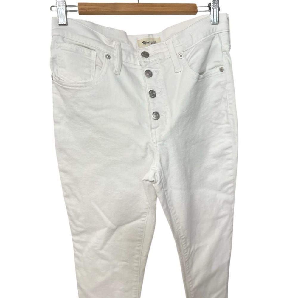 Madewell 9" High-Rise Skinny Jeans 29
Pure White ankle - Picture 5 of 12